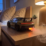 Turbo Haze Olive Green 911 GT3 RS exhaust mist humidifier